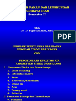 Bahan Kuliah Pengelolaan Kualitas Air