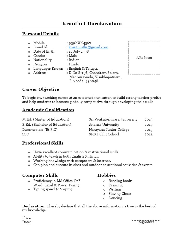 Aspiring Educator Seeks Teaching Position to Develop Students' Skills