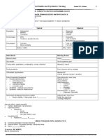 Lecture Aid: Mental Health and Psychiatric Nursing 1