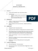 SECTION 15075 Mechanical Identification: 1-1/2 Inches 1.9 X 0.75 Inches