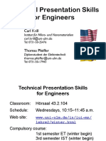 Technical Presentation Skills For Engineers: Carl Krill