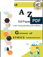 Glossary of Ethics Terminology
