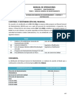 Control y Distribución Del Manual