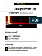 Surface Plasmon-Polaritons and Leds: Spps and Light Emission