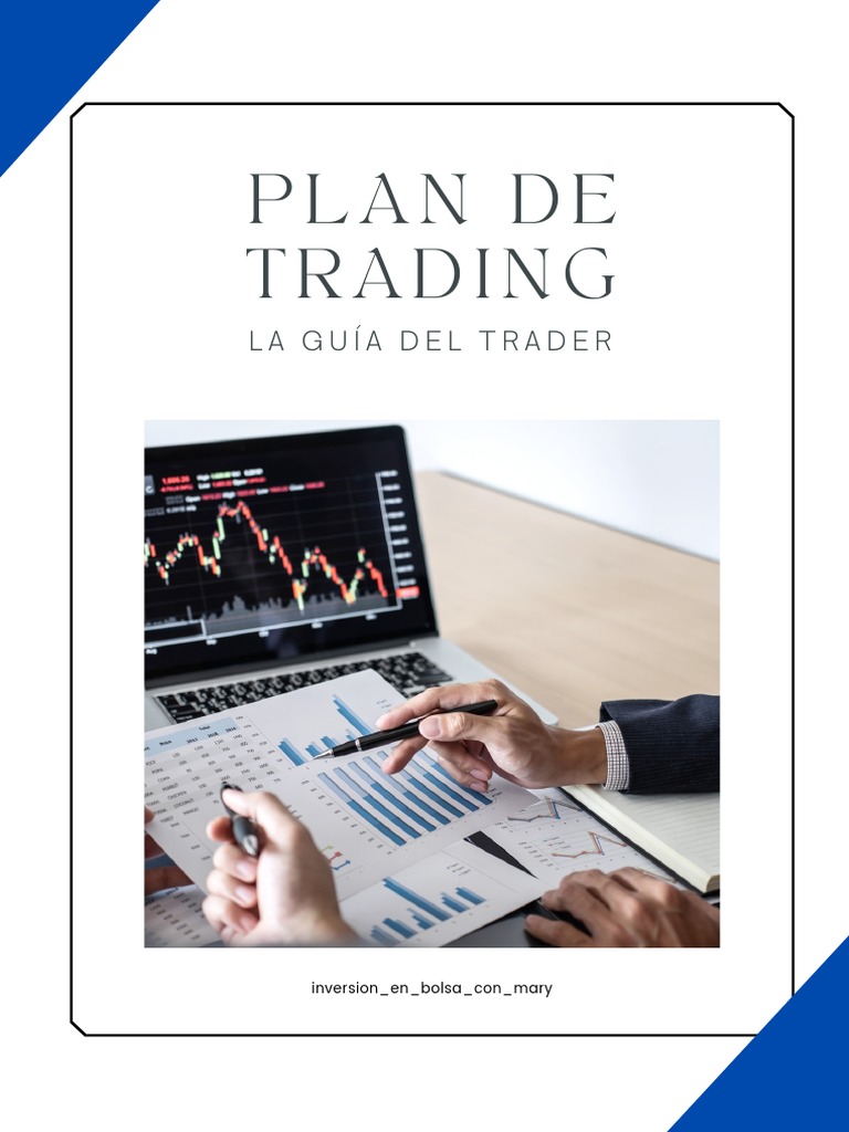 Trading Plan Descargable Pdf Comerciante Finanzas Dia De Cambio