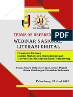 TERMS OF REFERENCE (TOR) Webinar Nasional Literasi Digital PC IMM UM Palembang Final