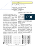 A Self-Repairing FPGA Inspired by Biology