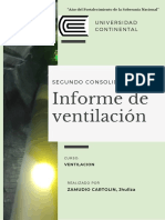 Informe de Ventilación