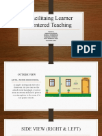 Facilitaing Learner Centered Teaching CLASSROOM MODEL