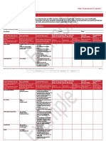 Risk Assessment Example