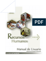 Manual Sistema de Recursos Humanos