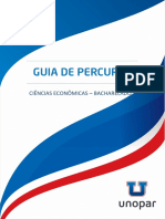 Guia de Percurso - Ciências Econômicas - Unopar - 2021