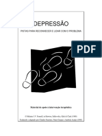 Reconhecer e lidar com a depressão: atividades e pensamentos