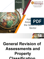 Appraisal & Assessment in The Government Sector