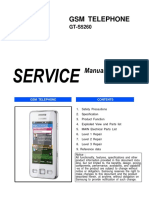 Celular Samsung gt-s5260 Service Manual 0