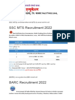 GOVT. Recruitment 2022