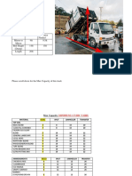 Isuzu Dump Truck Dimensions & Max Capacity