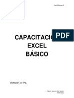 Capacitación en Excel Básico para Administrativos