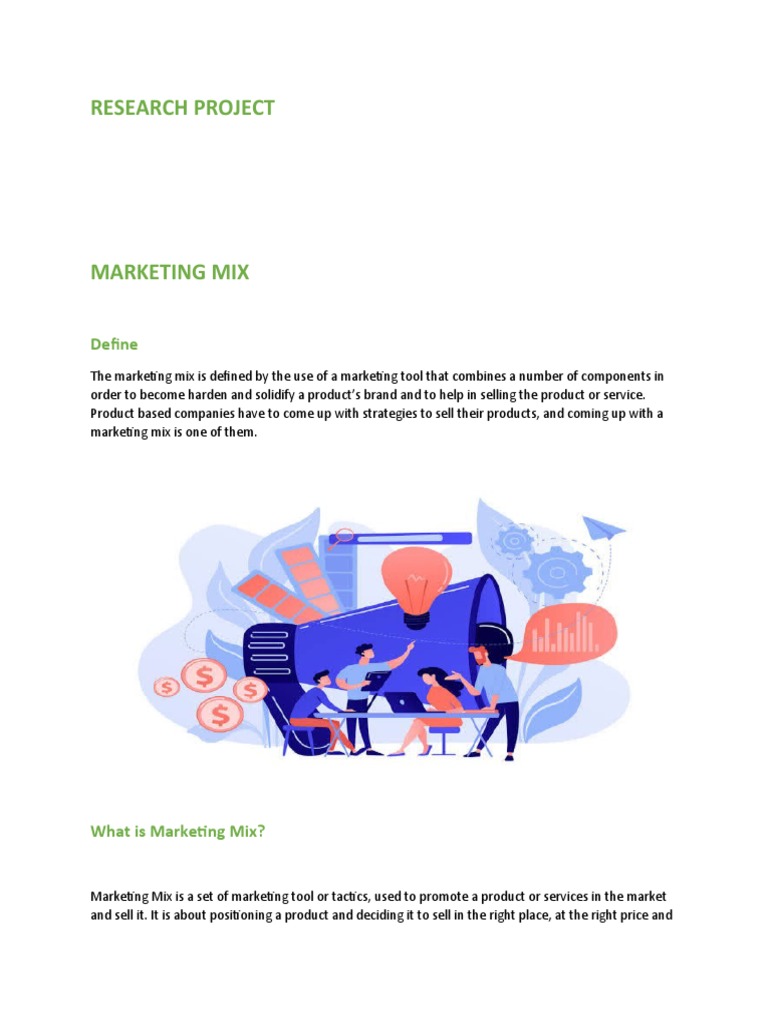 Understanding the Marketing Mix Essentials | PDF | Marketing ...
