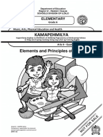 Kamapehmilya: Elements and Principles of Arts