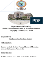 Department of Chemistry: Prayagraj - 211004 (U.P.) India