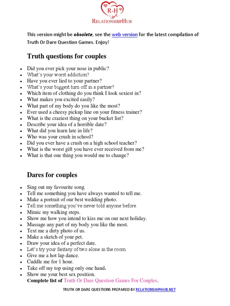 Pick A Number Questions Dirty