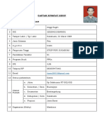 Format DAFTAR RIWAYAT HIDUP