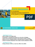 Kazakhstan Program For Accelerated Industrial-Innovative Development
