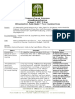 DOA Board Meeting September 22, 2009 Minutes
