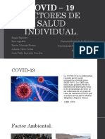 Factores Individuales de Salud - COVID-19