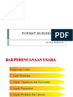 Format Business Plan