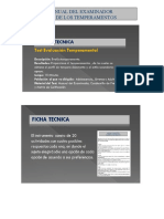 Manual Test de Los Temperamentos
