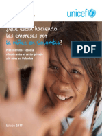 Informe Colombia Unicef