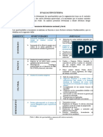 Evaluacion Externa