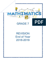 Grade 7 End of Year Mock Examination Paper 1