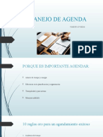 Manejo de Agenda