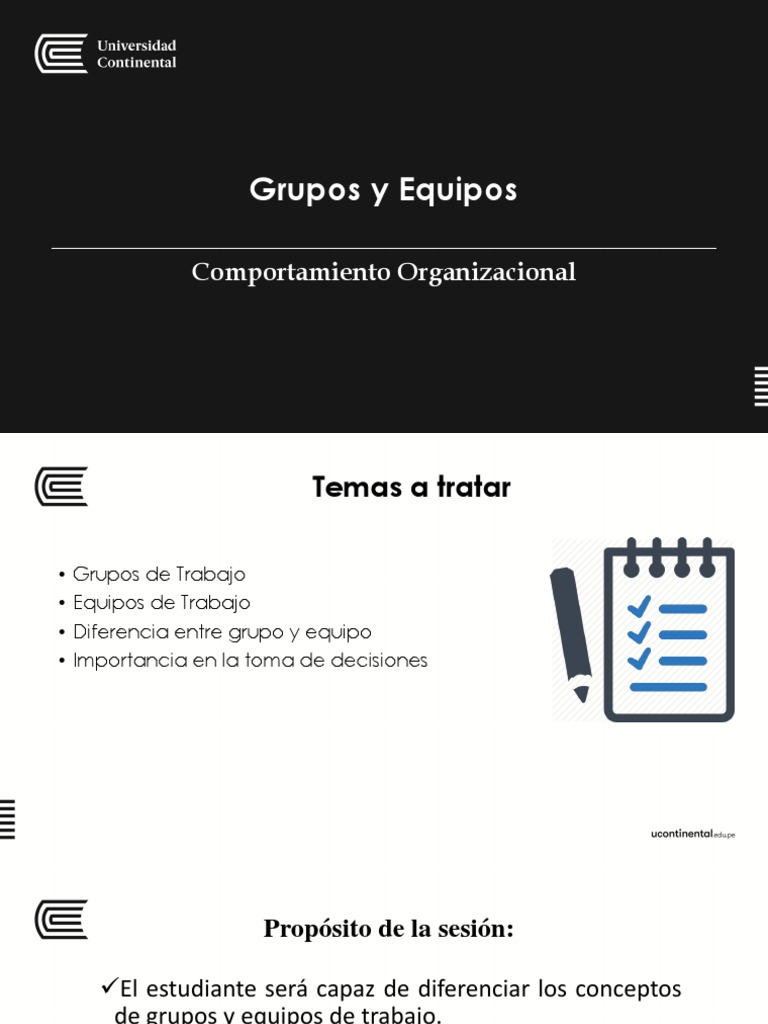 Grupos y Equipos en el Trabajo | PDF | Toma de decisiones | Grupo de ...