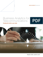 Business Analytics For Telecommunications: Finding The Truth in Your Data