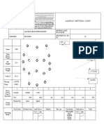 Comprehensive method card for casting housing component