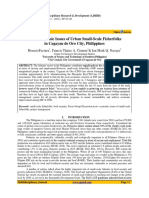 Socio-Economic Issues of Urban Small-Scale Fisherfolks in Cagayan de Oro City, Philippines