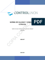 TQ-NCC-AR-001-1 NORMA DE CALIDAD Y CONDICION CITRICOS 2020-2021