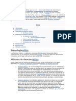 Cidos de Ciencias o Actividades Que Recurren A Uno o Más Métodos de Datación Son