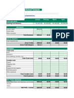 Shopify Financial Worksheet Template: More Instructions On Cash Flow Management Here
