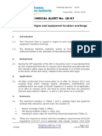 Bahamas Maritime Authority Escape Route Signs and Equipment Location Markins 2018 - 11