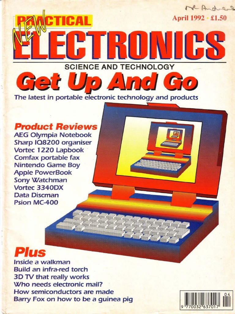 Practical Electronics 1992 04, PDF, Video