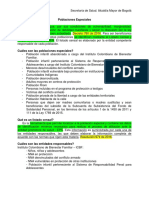 Poblaciones especiales y prioritarias en Bogotá