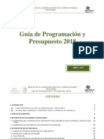 Guia de Programacion y Presupuesto 2018