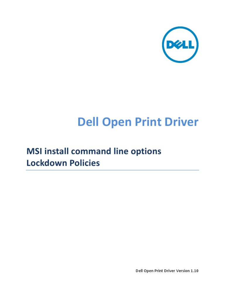 Dell 2150cdn driver mac os download