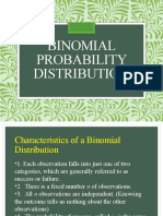 Binomial Probability Distribution