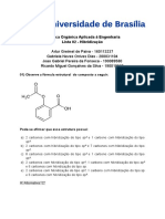 Lista 02 - Hibridização